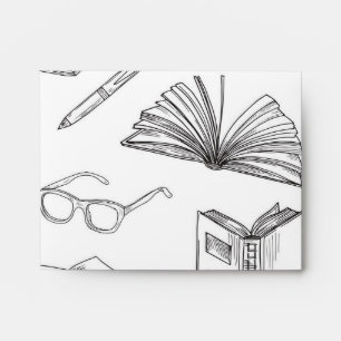 Book pattern envelope
