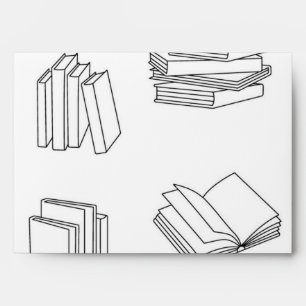 Book pattern envelope