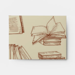 Book pattern envelope