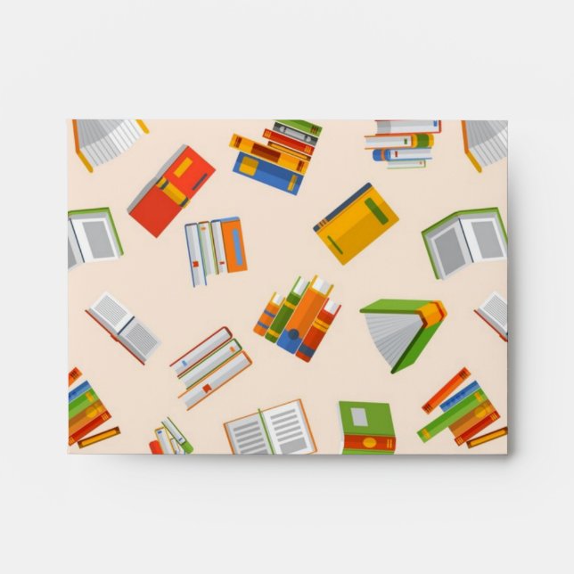 Book pattern envelope (Front)