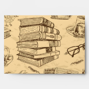 Book pattern envelope
