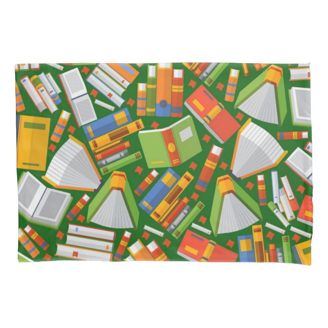Book pattern pillowcase (Front)