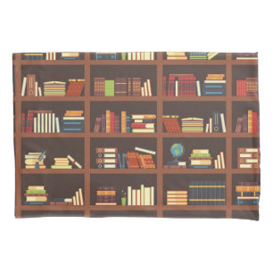 Book pattern pillowcase