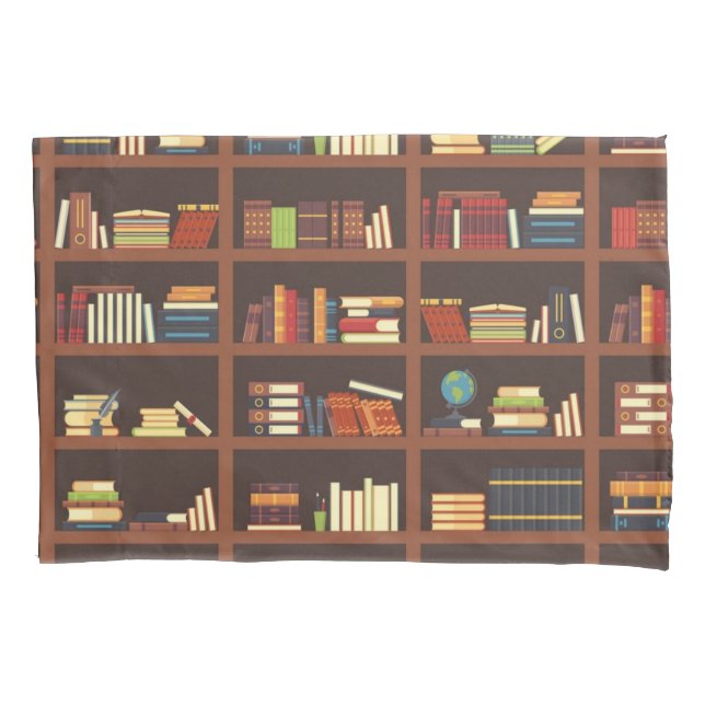 Book pattern pillowcase (Front)