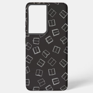 Book pattern samsung galaxy case