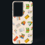 Book pattern samsung galaxy case<br><div class="desc">For true lovers of books</div>