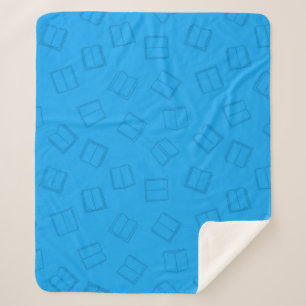Book pattern sherpa blanket