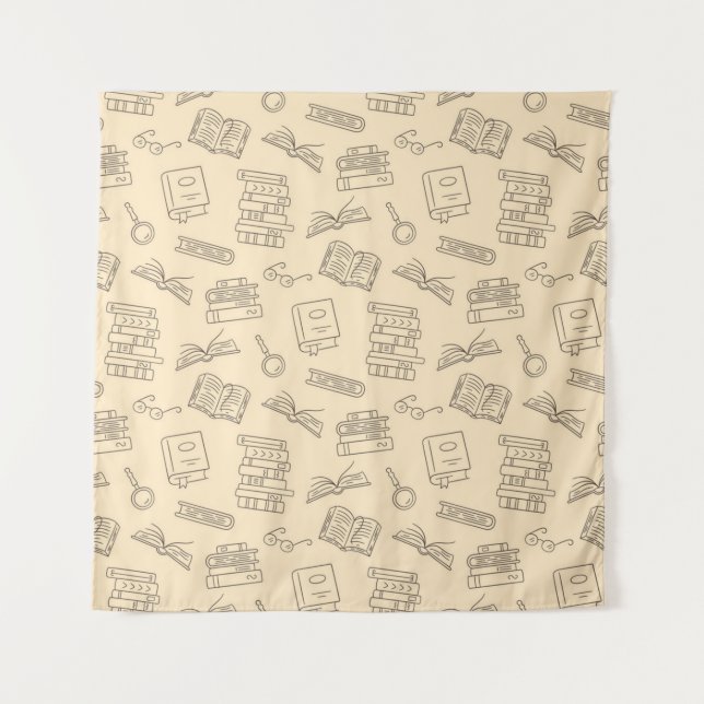 Book pattern tapestry (Front)