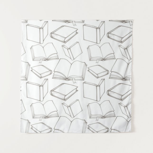 Book pattern tapestry (Front)