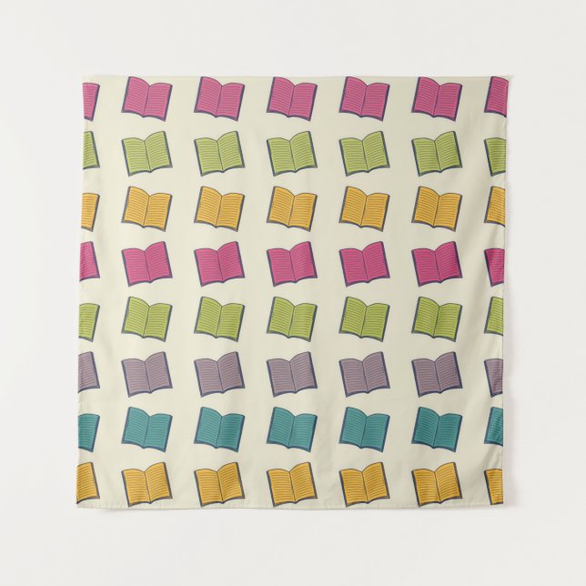 Book pattern tapestry (Front)