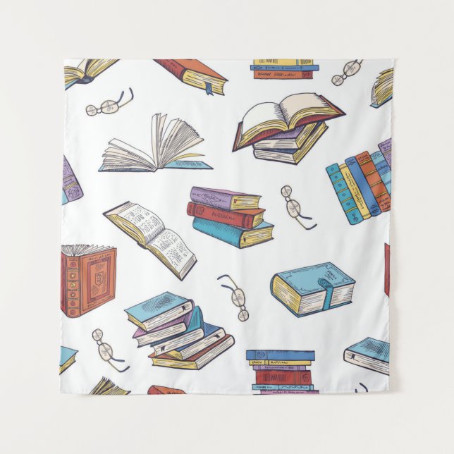 Book pattern tapestry (Front)