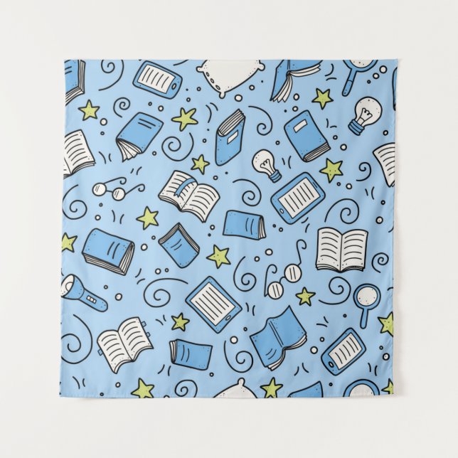 Book pattern tapestry (Front)