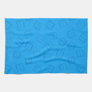 Book pattern tea towel