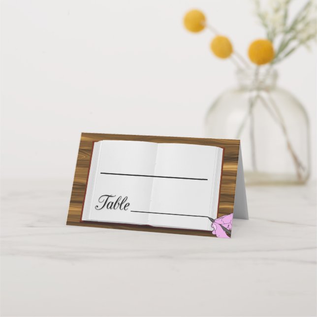 Book Place Card (Front)