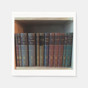 Book Publishing Signing Party Napkin