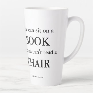 Book Quote Latte Mug