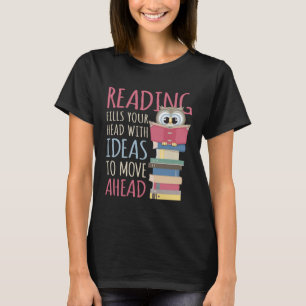 Book Reader Reading Library & Librarian Bookworm O T-Shirt