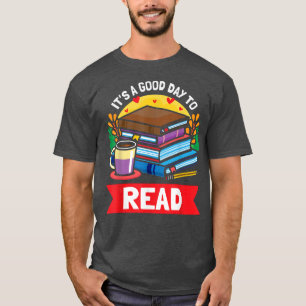 Book Reading Bookworm Reader Coffee Books T-Shirt