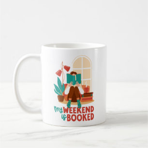 Book Reading Lovers Weekend  Coffee Mug