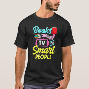 Book Reading Quote For Men Women Smart People T-Shirt