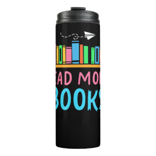 book reading reader english teacher  Copy Thermal Tumbler