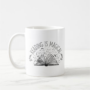 Book Reading Reading Is Magical Coffee Mug