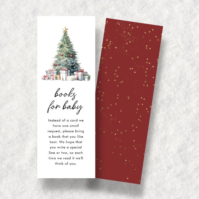 Book Request | Bookmark Baby Shower Enclosure Card (Creator Uploaded)