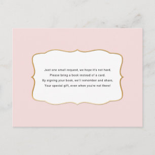Book request card -- ANY COLOR BACKGROUND