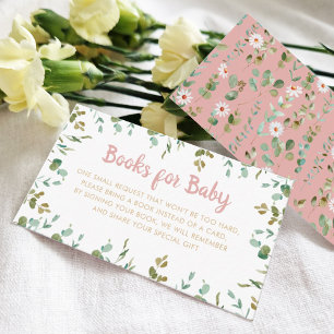 Book Request Eucalyptus Baby Shower Enclosure 