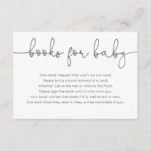 Book request, gender neutral book instead of card