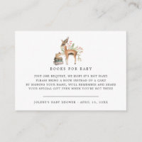 Book Request | Spring Woodland Baby Shower