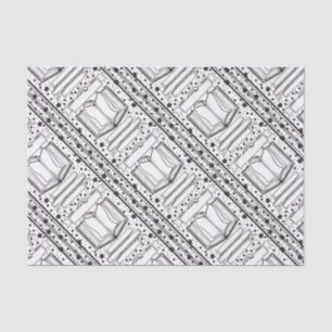 Book Simple Yet Powerful Seamless Pattern Tissue Paper