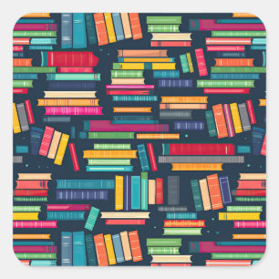 Book Stacks Stickers
