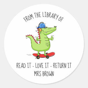Book stickers, Custom Teacher Stickers