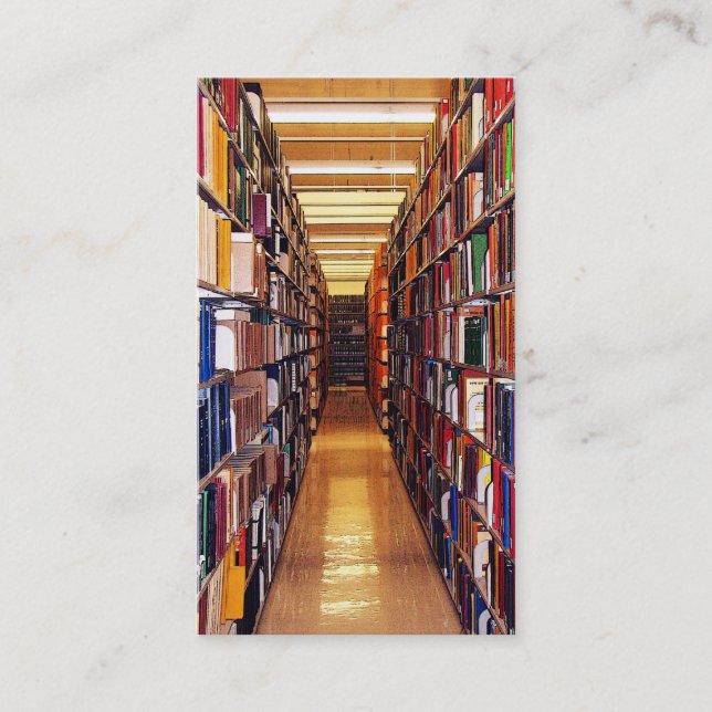 Book Store Business Card (Front)