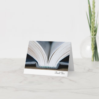 Book Thank You Card