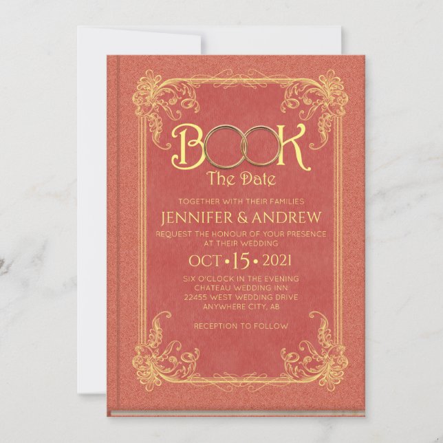 Book The Date Invitation (Front)