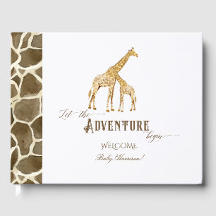 Book Theme Baby Shower Safari Adventure Giraffes
