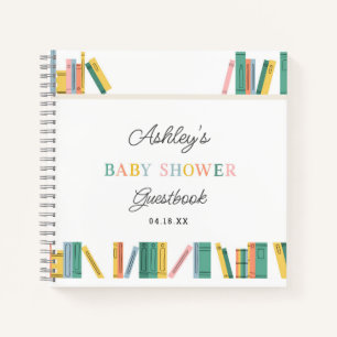 Book Theme Storybook Baby Shower Guestbook
