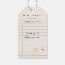 Book Theme Vintage Library  Bookish Bridal Shower