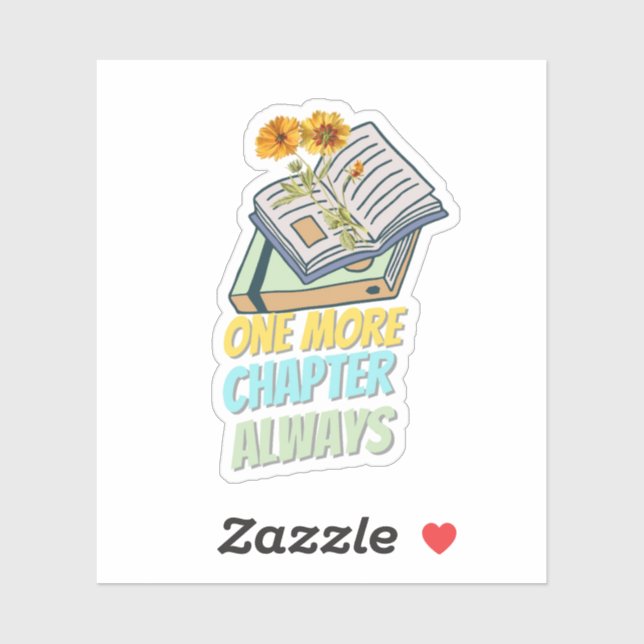 Book Themed Sticker  (Sheet)