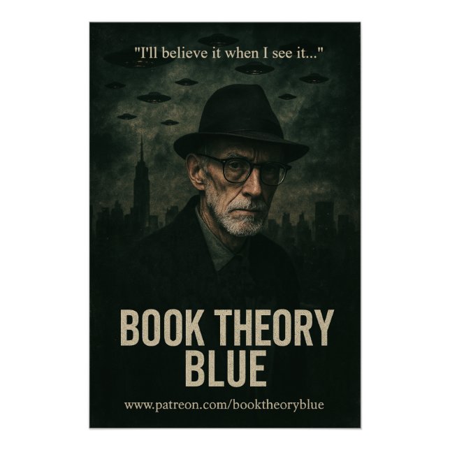 Book Theory Blue Poster 03 (Front)