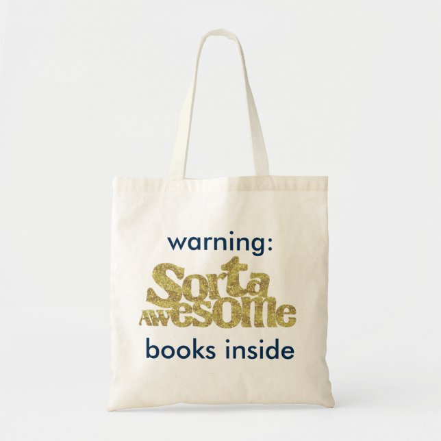Book Tote Bag (Front)