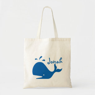 Book Tote Bag Bags Jonah Personalised Jonahs Whale