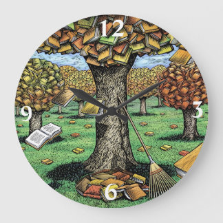 Book Tree Clock