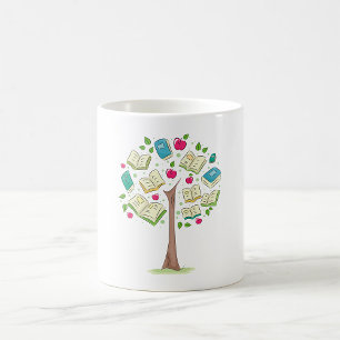 Book Tree Coffee Mug