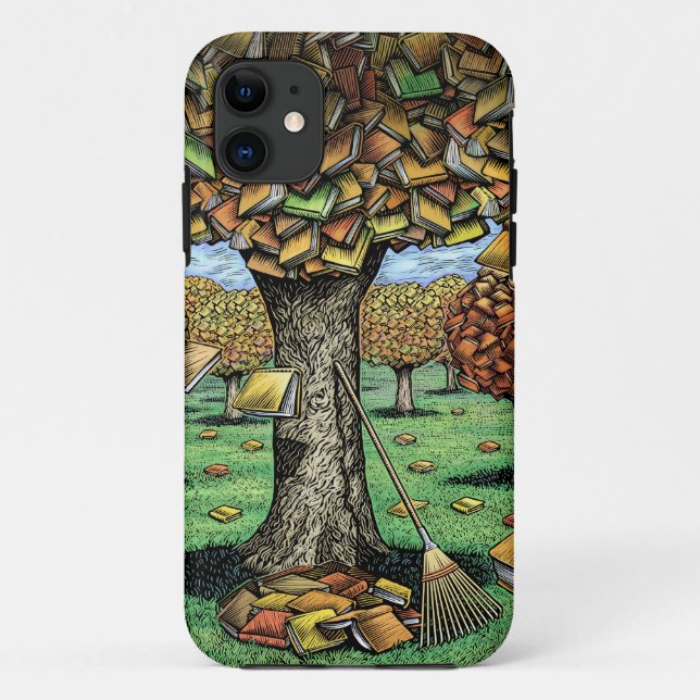 Book Tree iPhone Case (Back)