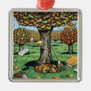 Book Tree Ornament