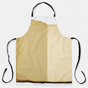 Book vintage old texture retro apron