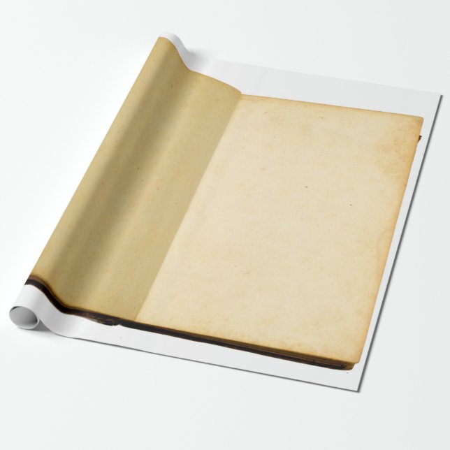 Book vintage old texture retro wrapping paper (Unrolled)